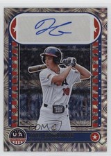 2025 Panini Stars and Stripes Fireworks 28/49 Jared Grindlinger Auto 0j81
