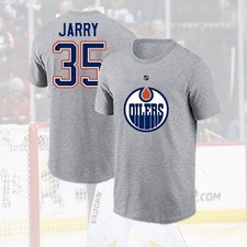 HOT ITEM! Tristan Jarry #35 Edmonton Team Name and Number Gift For Fans