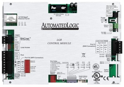 Automated Logic ME-LGR25 LGR High Speed Ethernet BACnet Router, 25 3rd Party Pt