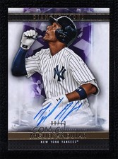2019 Topps Diamond Icons Auto Purple 8/10 Miguel Andujar #AC-MA Auto 0w0