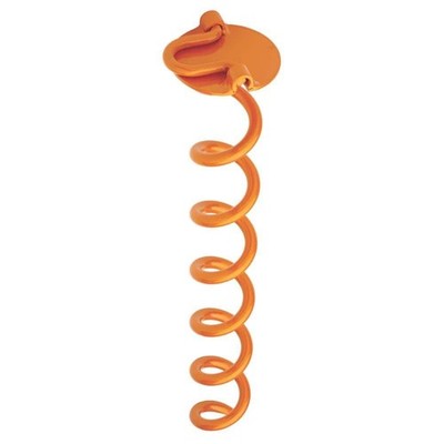 Vortex 16 in. Steel Folding Ring Spiral Ground Anchor