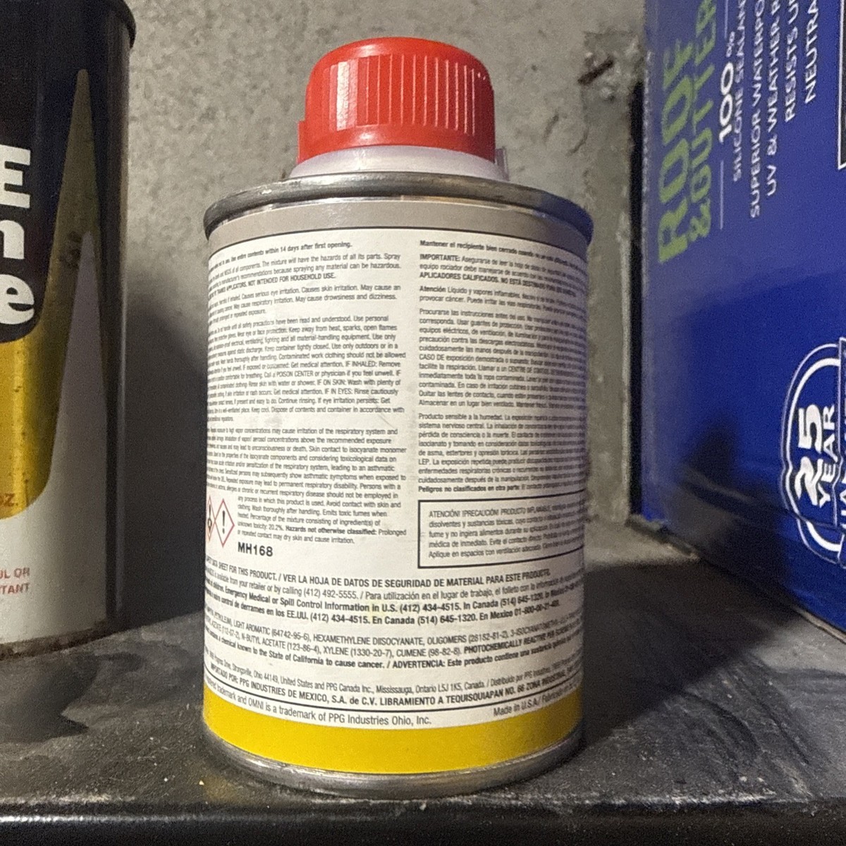 PPG Paint Omni MH168 Slow Topcoat Hardener for sale online | eBay
