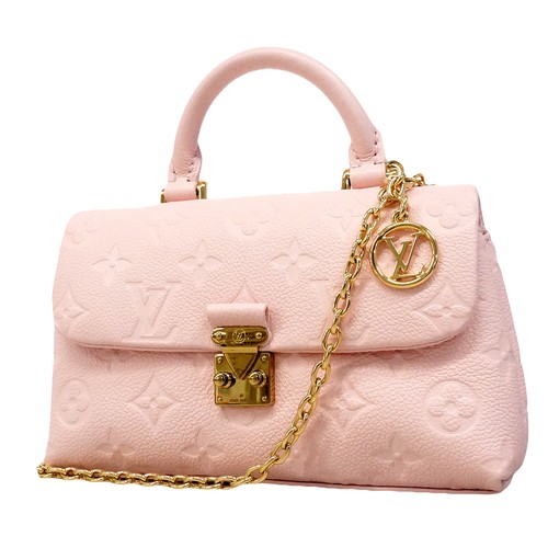 Auth [6gd4423-e] LOUIS VUITTON Handbag Monogram Nano Madeleine M27043 Snowy ...