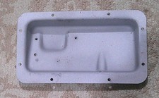 Sunbeam Alpine Tiger Cowl Heater Core Cover Hood Latch Mount Plate Sandblasted