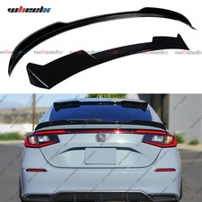 For 22-26 Civic Hatchback Fl2 Fl5 V2 Gloss Black Trunk Rear Roof Spoiler Wing For 22-26 Civic Hatchback Fl2 Fl5 V2 Gloss Black Trunk Rear Roof Spoiler Wing