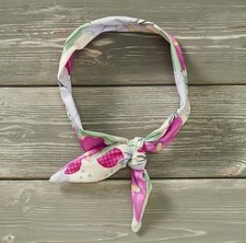 Pete And Lucy Tie Headband Hibiscus In The Breeze NWT