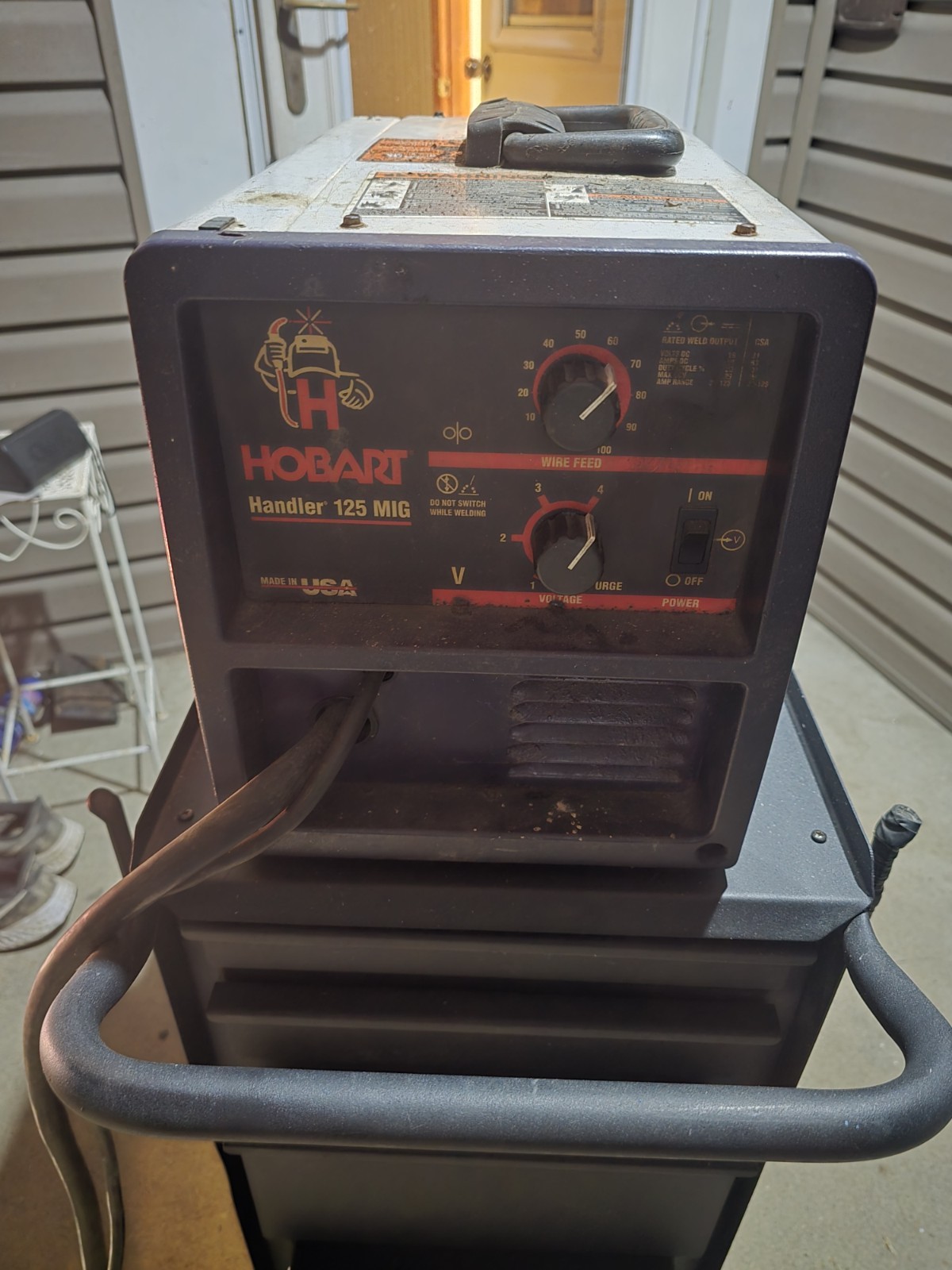Hobart Handler 125, 120V, 130 Amp, Flux Core Welder, MIG-Ready!