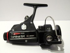 Cardinale Abu Garcia 154 Med. 1979 vintage Mulinello da spinning RARO QUASI NUOVO funziona benissimo!