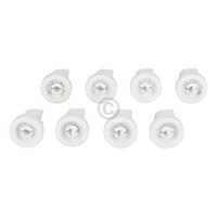 [2,01 €/Stk] Korbrolle Wie Zanussi 5026997000/5 FüR Oberkorb GeschirrspüLer 8Stk
