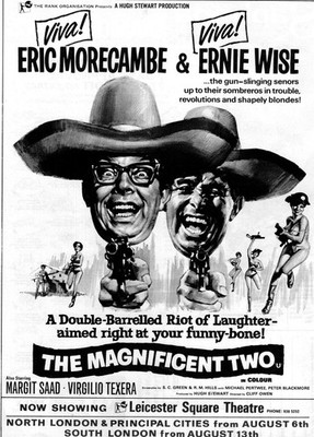 10 x 7 Filmmagazin Werbung Die glorreichen Zwei 1967 Eric Morecambe Ernie Wise