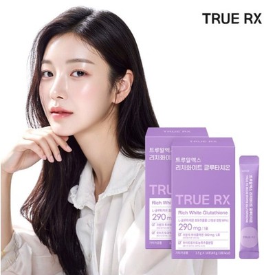 TRUE RX Rich White Glutathione Vitamin C Fish Collagen White Tomato Antioxidant 