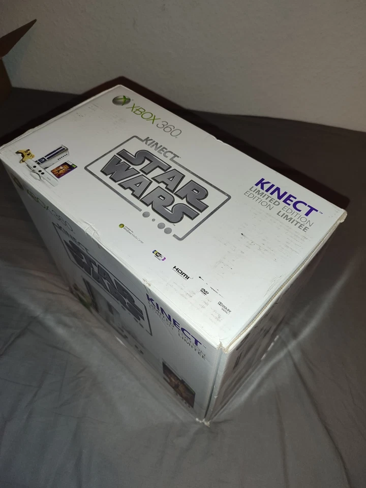 Microsoft Xbox 360 S Star Wars Edition Kinect  320 GB Ohne Gold Controller  - Bild 2 von 4