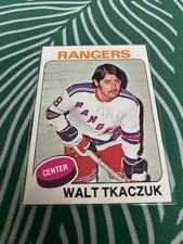 1975-76 Topps - Walt Tkaczuk #128 - FREE SHIPPING