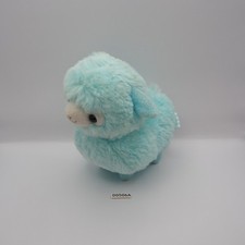 D0506A Alpaca Kids Alpacasso Amuse Blue Plush 6" Stuffed Toy Doll Japan