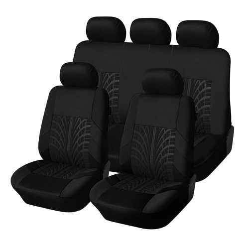 9PCS Car Full Seat Cover Seat Protection Cover Breathable For Car Truck SUV Van - Picture 10 of 24
