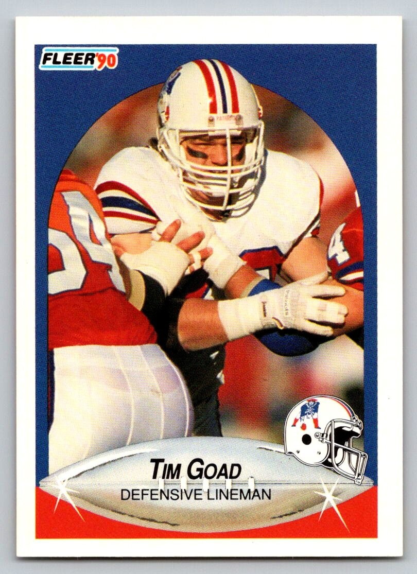 1990 Fleer - #318 Tim Goad (RC)