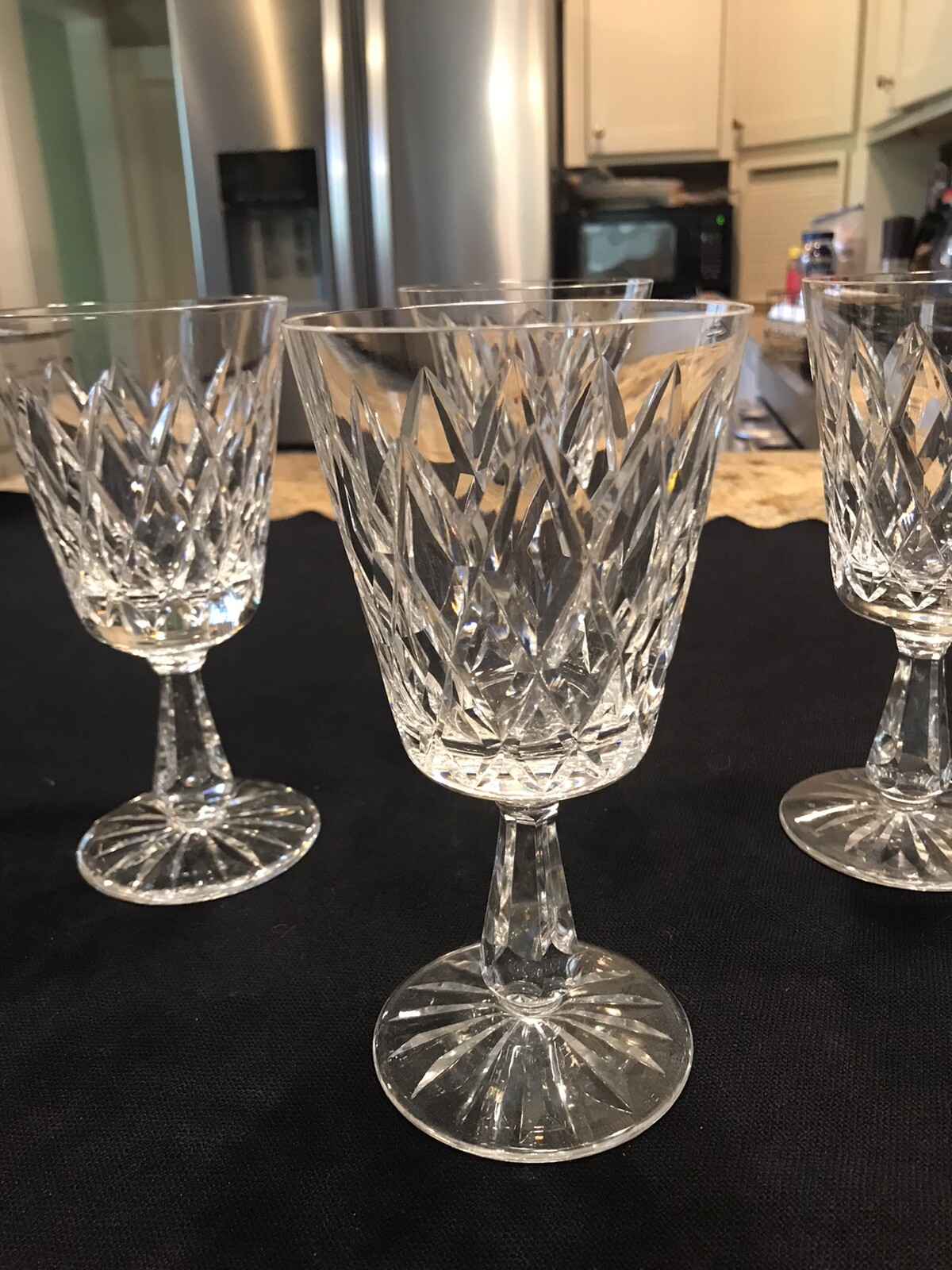 Waterford Crystal Wine/Clarets, Four Kinsale Pattern eBay