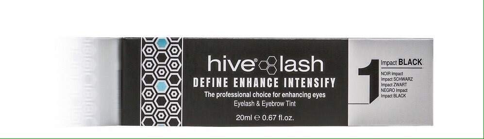 Hive Eyelash and Eyebrow Colour Tint -Black 20ml