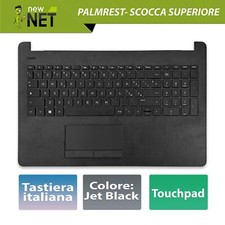 Top Case con tastiera ITA e touchpad compatibile HP 15-BS010NL 2GG20EAR Nero