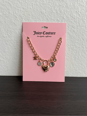 Juicy Couture Heart Lock Necklace