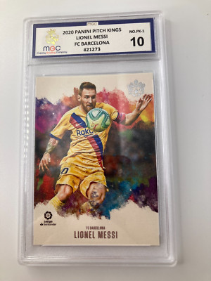 Panini Chronicles Picth Kings 2020 Lionel Messi Barcelona MGC 10