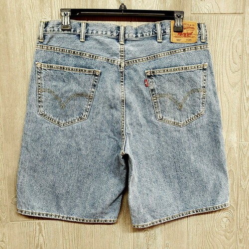 Levis 550 Denim Shorts Mens 38 Relaxed 