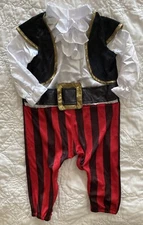 Infant Pirate InCharacter Costumes, Medium (12-18 Months) Buccaneer Captain