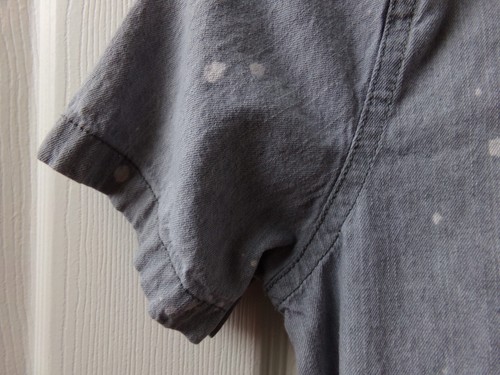 7 For All Mankind Medium Boys Paint Splatter Shirt Size M 10-12 Button Up $59 - Picture 11 of 13