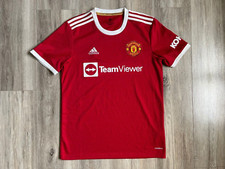 MANCHESTER UNITED FOOTBALL SHIRT 2021/2022 JERSEY ADIDAS H31447 SOCCER ENGLAND M