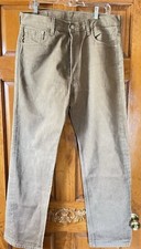 Levi s 501XX Jeans 36x34 Men s Shrink To Fit Denim Button Fly Straight Leg Tan