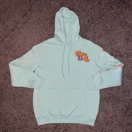 Nickelodeon ‘90s Hey Arnold Mint Graphic Cartoon Pullover Hoodie Men’s Sz Medium