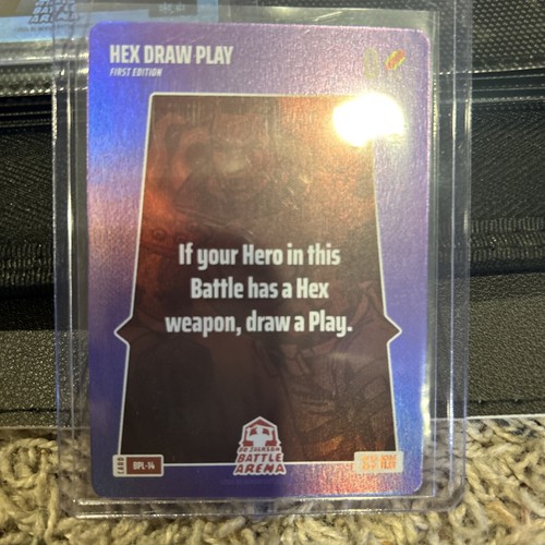 2024 Bo Jackson Battle Arena BONUS PLAY BPL-14 Hex Draw Play Rare!