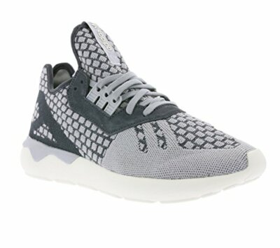 Adidas Men's Tubular Runner PrimeKnit Grey/White Sz 10.5 S81676 Fashion Shoe