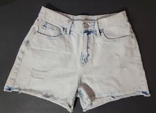 Old Navy Girls High Rise Denim Shorts Adjustable Waist Youth Size 16