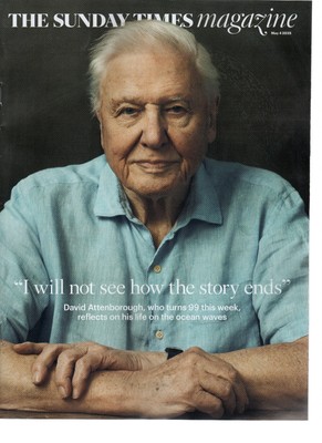 Sunday Times Magazin 4. Mai 2025 Sir David Attenborough Wu Qian Alexander Sitkov