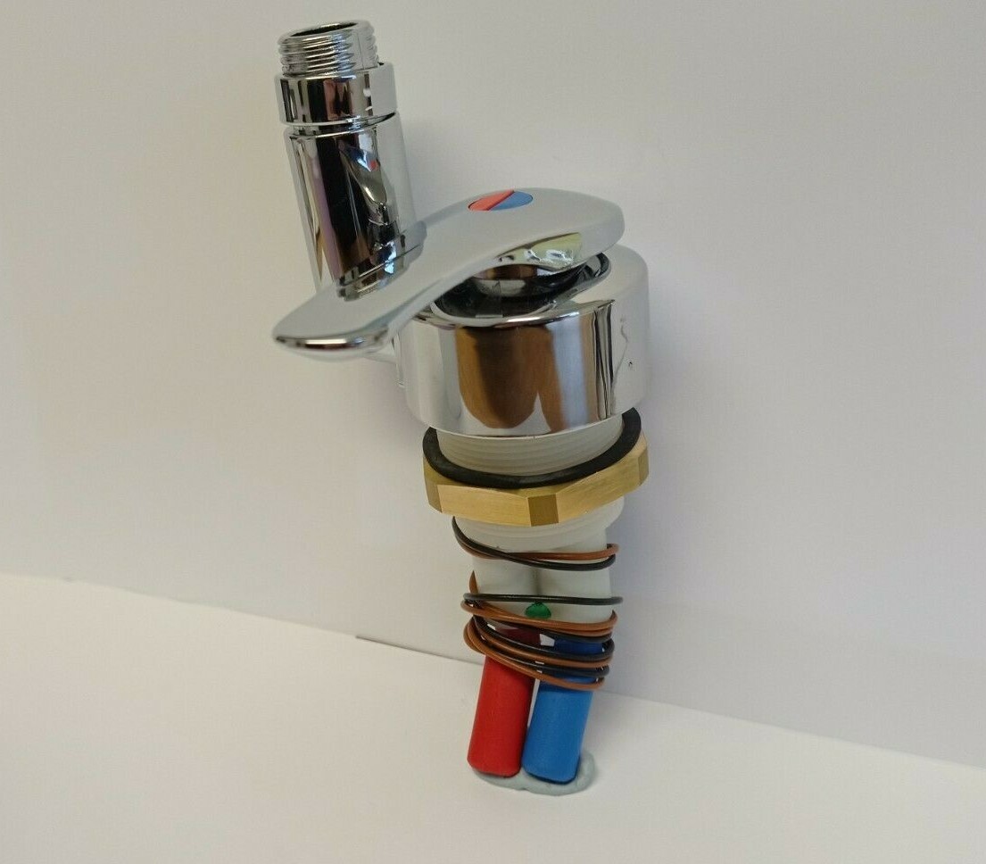 Reich Twist Chrome Shower Tap For Elddis, Compass, Swift Caravans & Motorhomes - Model SMT3