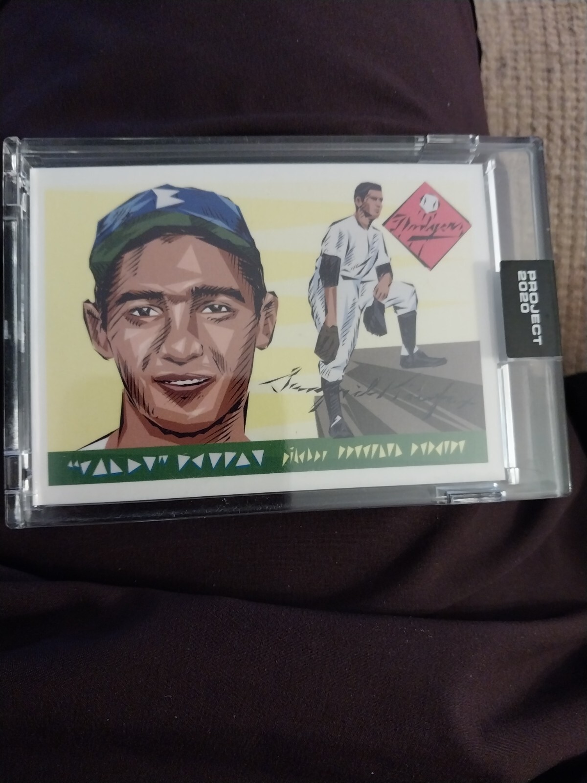 2020 Topps Project 2020 - 1955 Topps Naturel #89 Sandy Koufax