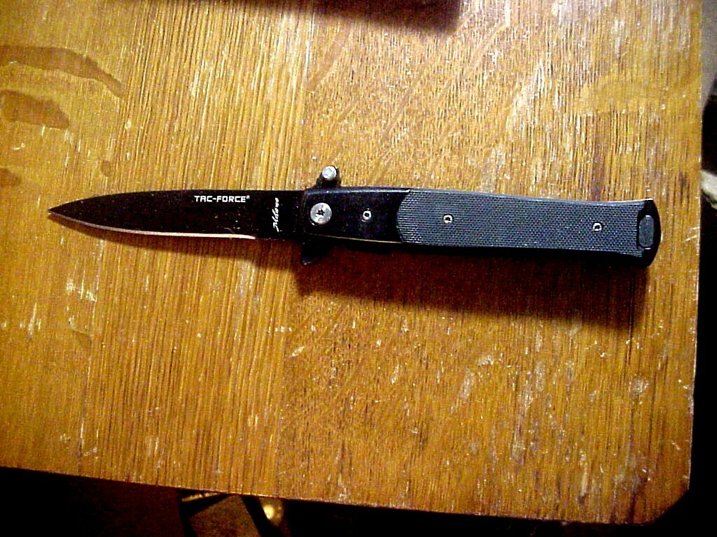 MILANO TAC- FORCE TF 428 Folding Knife TACTICAL RESCUE