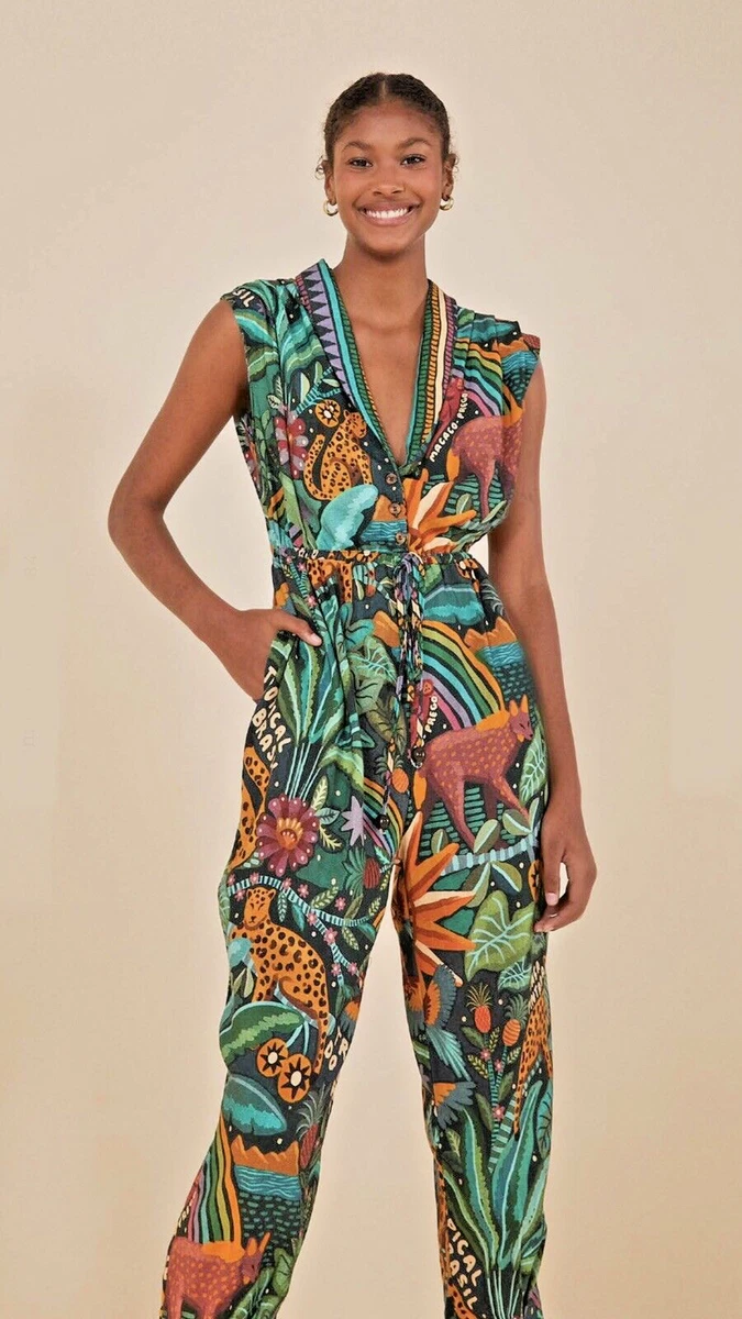 Gozie African Print Jumpsuit – All Things Ankara Marketplace