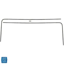 1968 Camaro Firebird Dash Pad Trim Moldings 3 Piece Set