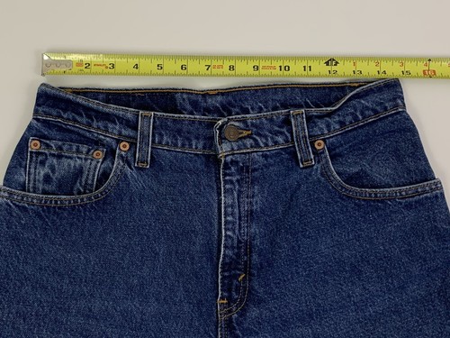 Levi's 551 Relaxed Fit Tapered Leg MOM Jeans Women's Size 10 Petite Vintage 90s - 第 10/11 張圖片