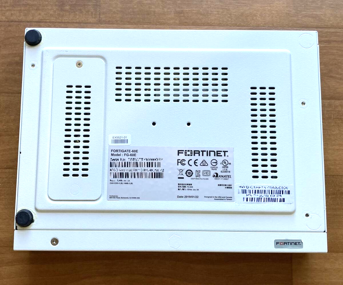 Fortinet Fortigate-60E Network Security Firewall FG-60E w
