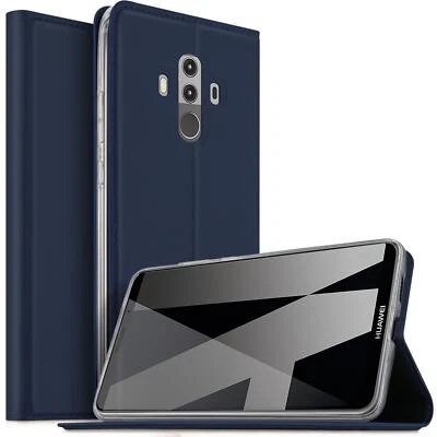 COOLGADGET Flip Case Für Huawei Mate 10 Pro Schutz Hülle Handy Tasche Klapphülle Slim Etui