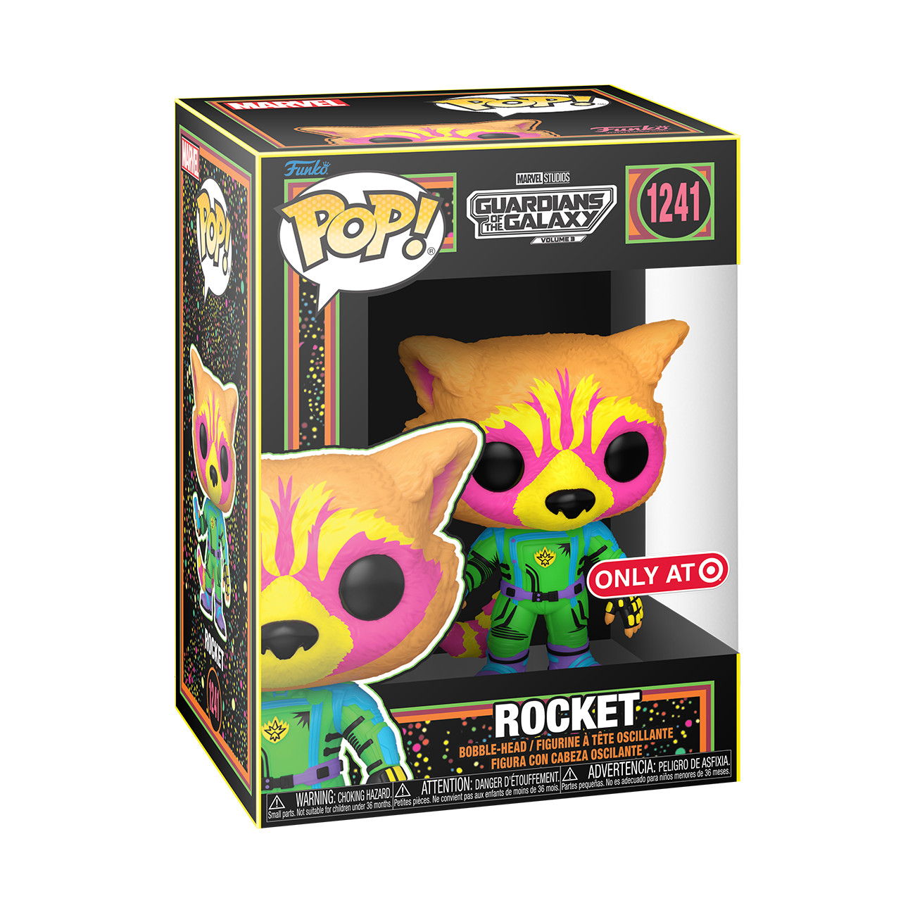 Funko Pop! Vinyl: Marvel - Rocket - Target (Exclusive) #1241