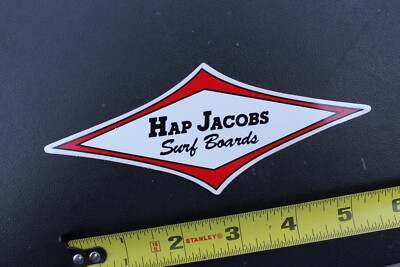 Hap Jacobs Surfboards Longboard Classic Red Diamond V49A Vintage
