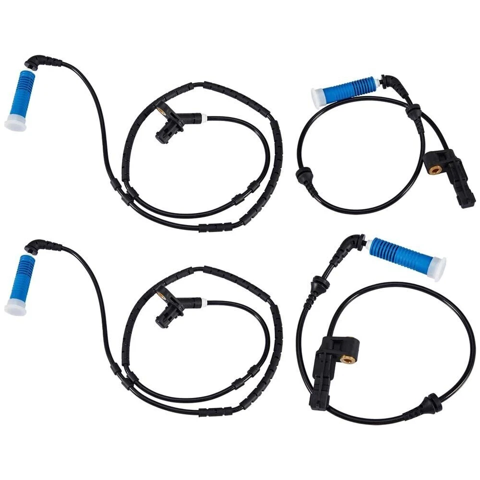 4X Sensor de velocidad de rueda ABS delantero trasero izquierdo y derecho para BMW 325CI 325I 330CI 330I M3 Foto 4 de 4