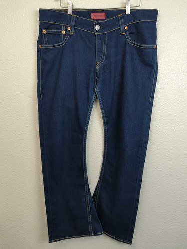 Levis Tough Boot Womens Blue Jeans 