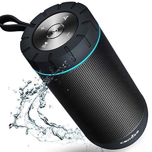 COMISO Bluetooth Speaker Waterproof IPX7 (Upgrade) 25W Wireless
