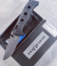 Benchmade Mini Adamas Folding Knife 273GY-1 CPM-CruWear Steel New 2022 inventory