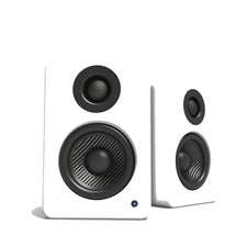 Kanto YU2 PC Gaming Desktop Speakers Built-in USB DAC -Pair White